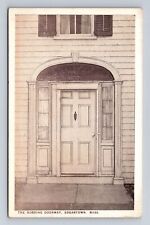 Edgartown MA-Massachusetts, The Robbins Doorway, Antique, Vintage Postcard picture