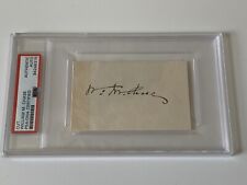 William M Chase American Painter Signed Autograph Cut PSA DNA j2f1c picture