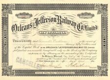 Orleans and Jefferson Railway Co. - 1901 dated New Orleans, Louisiana Railroad S picture