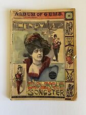 1890's HENRY BURLESQUE SONGSTER ~ song book dime novel Benedict Co Publ antique picture