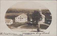 East from Church Belfry, Ashby, Massachusetts c1910s Eddy Make RPPC Postcard picture