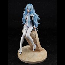Rei Ayanami Figure with long hairs from Neon Genesis Evangelion 22CM Gift picture