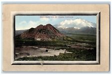California Postcard Black Butte Mt Shasta Scene Arial View 1910 Vintage Antique picture