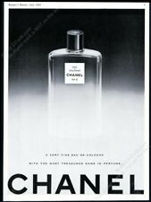 1947 Chanel No.5 Eau de Cologne classic bottle photo vintage print ad picture