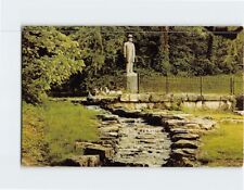 Postcard Jack Daniel's Statue & Spring Tennessee USA picture