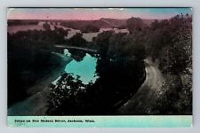 Jackson MN-Minnesota, Des Moines River, c1913 Antique Vintage Souvenir Postcard picture