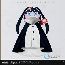 Game Honkai: Star Rail Pom-Pom Cosplay Plush Cloak Shawl Blanket Hooded Cape New picture