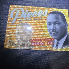 2021 Pieces of the Past  1 of 1.  MARTIN LUTHER KING, JR.  Gold (?) “Refractor” picture