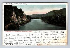 Asheville NC-North Carolina, Indian Bluff - French Broad, Vintage c1906 Postcard picture