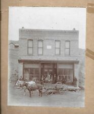 Rare Vintage Big Photo Men at Post Office in Russell Gulch GHOST TOWN Colorado  picture