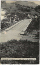 Postcard Entering Shinnston, West Virginia on US Route; Harrison County 1940 picture