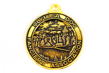 Olympia Dog Financiers Association Vintage Dog Show Canine Award Medal picture