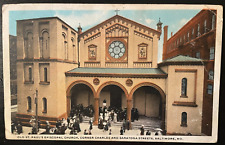 Vintage Postcard 1915-1930 Old St. Paul's Episcopal Church, Baltimore, Maryland picture