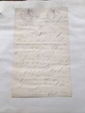 Handwritten LETTER -Jessie Fremont O’Donnell -author-signed picture