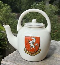 Vintage W. H. Goss Porcelain Souvenir Miniature Teapot/ Kent H 2.75” picture