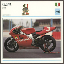 Cagiva  1993  C593    Edito Service Atlas Motorcycle Card picture