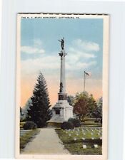 Postcard State Monument Gettysburg Pennsylvania USA picture