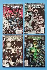 Blackest Night #1-8 COMPLETE RUN SET DC Comics 2009 Lot of 8 HIGH GRADE picture