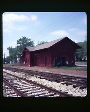 Railroad Slide - Early Train Station Freight Depot 1979 Unknown Location picture