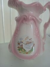 Reduced Vintage Large Pink Victorian Picher picture