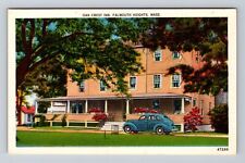 Falmouth Heights MA-Massachusetts, Oak Crest Inn, Advertising Vintage Postcard picture