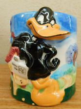 Vintage Looney Tunes Stamp Collection Daffy Duck Figure Mug 16oz picture