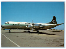 Oakland California CA Postcard Lockheed L-188 Electra N836E Nomads Airlines 1972 picture