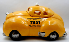VINTAGE 1978 SID'S RADIO TAXI CAB YAHOO COOKIE JAR ~ SIGNED BY GLENN APPLEMAN picture