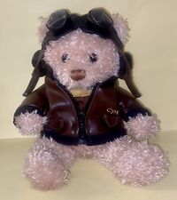 CATHAY PACIFIC AIRWAYS Airline 7” Vintage Pilot Teddy Bear Plush Stuffed Toy picture