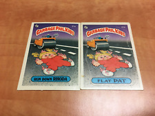 1985 Topps Garbage Pail Kids Series 1 OS1 GPK Run Down Rhoda Flat Pat 31a/b Matt picture
