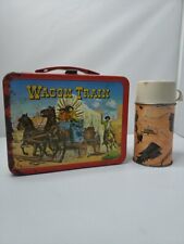 Vintage Rare Wagon Train Lunchbox And Thermos 1964 by Thermos picture