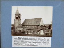 France, La-Bénissons-Dieu, Abbey Vintage Print Period 31.5x2 picture