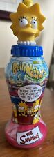 VTG Belly Washers Lisa Simpson Aye Carumba Cooler  Empty Bottle w/ Topper 2002 picture