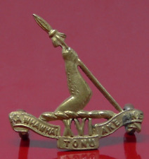Rare 16th (Waikato) Regiment Collar Badge Gaunt London New Zealand NZ Army picture