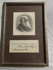 Dr. Martin Luther King Quotes William Cullen Bryant. Here Is quote Signed By WCB picture
