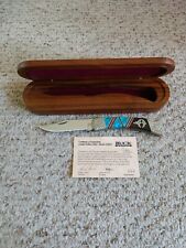 BRAND NEW NOS LIMITED EDITION CUSTOM BUCK KNIFE 110 Brian Yellowhorse # 13/500 picture