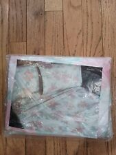 JC Penny Paloma Full Fitted Sheet VTG Peony Rose Flower NIP No Iron Percale picture