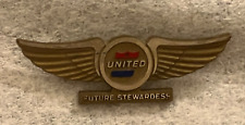 Vintage United Airlines Future Stewardess Airplane Aviation picture