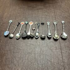 Vintage Collectible Spoons Set Of 11 picture