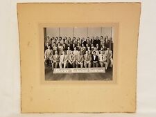 1955 DeVry Technical Institute Mounted Class Photograph Picture Alumni picture