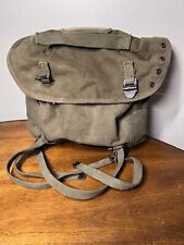 Vintage US Military Field Pack Canvas M-1961Green picture