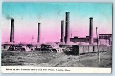 1910 Kilns Of Farmers Brick & Tile Plant Dirt Road Austin Minnesota MN Postcard picture