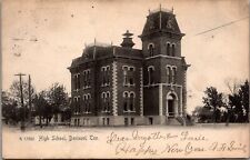 Postcard TX Denison High School 1906  Undivided Back  Z7 picture