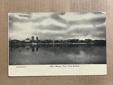 Postcard Memphis TN Tennessee Downtown From River Vintage UDB Posted 1910 picture