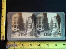 b043, Keystone Stereoview, #1009, Wall Street, New York City, NY, c.1909 picture