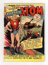 Captain Atom #1 GD/VG 3.0 1950 picture