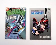 VTG DC Comic DEADMAN Book One LOVE AFTER DEATH & Deadman #3 1985 Comic Books picture