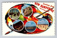 NH-New Hampshire, Scenic Greetings, Vintage Postcard picture