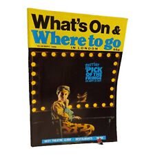 What's On And Where To Go In London 19-25 September 1985 Travel Guide Souvenir  picture