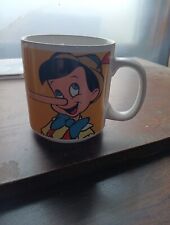 Pinocchio Coffee Mug Vintage Applause “I’ve Got A Nose For Mischief” Walt Disney picture